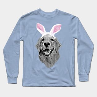 Golden Retriever Bunny Long Sleeve T-Shirt